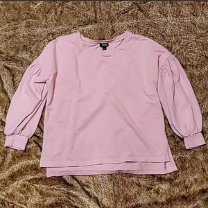 A.n.a. Puffy arm sweater